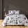 Set çarçafësh Lavinia Grey, 240x220cm, 52 fije, gri