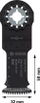 Мултифункционален сет сечки Bosch 2608669071, 5 парчиња, за дрво