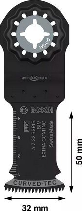 Мултифункционален сет сечки Bosch 2608669071, 5 парчиња, за дрво