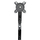 Mbajtëse tavoline për monitor Maclean MC-860N, 13"-27", deri 8 kg, e zezë