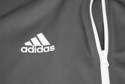 Xhaket sportive adidas Entrada 22 W H57527, poliestër, me zinxhir komplet, gri