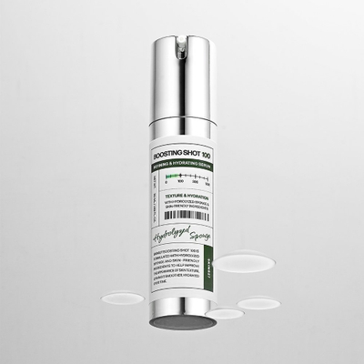 Serum fytyre Zenzia Boosting Shot 100, për lagështi dhe për ta zbutur lëkurën, 50ml, transparent