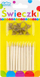 Qirinj për tortë, dekorativi Svky Cake Candles, set me 10 copa, 5 cm, ngjyrë ari