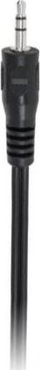Kabllo audio 3.5mm në 2xRCA, 5m, e zezë