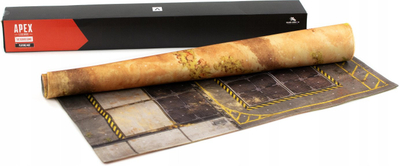 Tapet loje Apex Legends The Board Game, neopren me 2 anë, hartë Kings Canyon dhe Expansion, 62x62cm