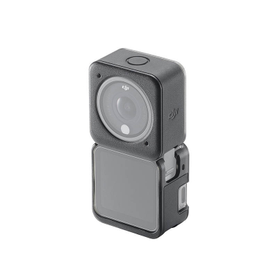Mbulesë mbrojtëse magnetike DJI Action 2, polimer rezistent ndaj goditjeve, gri e errët