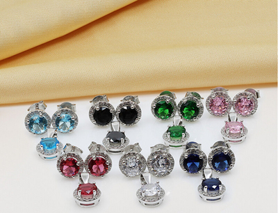 Set aksesorë Brilio Silver SET230WR, varëse + vathë