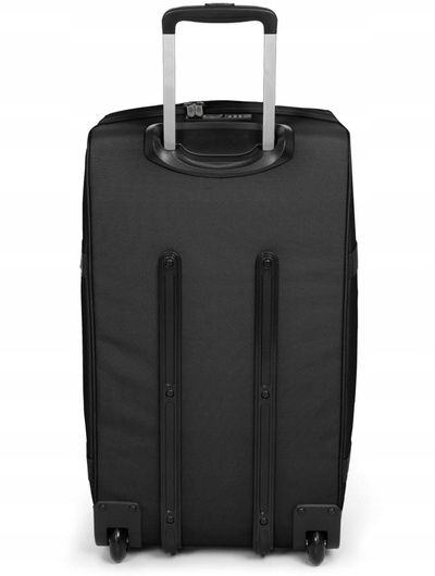 Патна вализа Eastpak Transit'r M, 100% полиестер, со тркала, црна