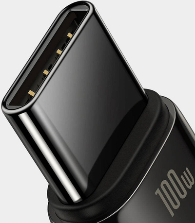 Kabllo USB Baseus CAWJ000001, USB A në USB C, 1 m, 100W, e zezë