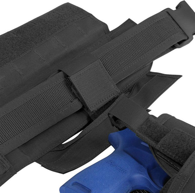 Rrip taktik Condor Outdoor Slim Battle Belt 121160, me jastëkë antirrëshqitës, madhësia L, i zi