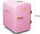 Frigorifer kozmetik Fluff Pink, mini, 40W, rozë