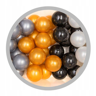 Topa pishine Baczek Pool Balls, 80 copë, 70mm, shumëngjyrësh