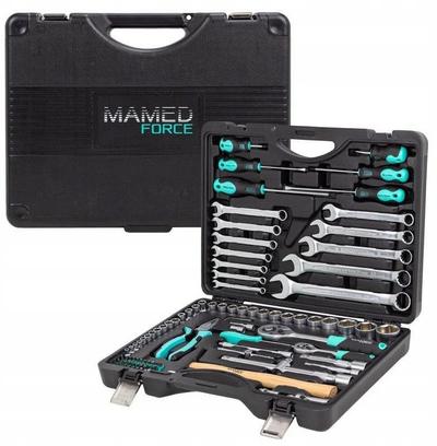Set çelësash e bitash 110 pjesë, 1/4" 1/2", 5-32mm, 6-këndor