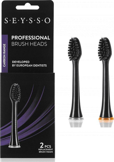Kokë për brushë të dhëmbëve Seysso Carbon x2