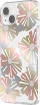 Maskë telefoni Kate Spade Wallflower për iPhone 13, hardshell transparente me lule shumëngjyrëshe