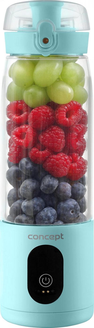 Блендер Concept SM4002 Smoothie FitMaker, 315W, 0.58L, сина боја
