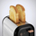 Тостер Morphy Richards Accents, 2 парчиња, функција одмрзнување, црн мат со розе голд