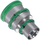Fiting presimi reduktues Comap DWZ, 32x16mm, për tuba, gri me jeshile