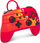 Kontroller PowerA Enhanced Speedster Mario, me kabllo, i kuq