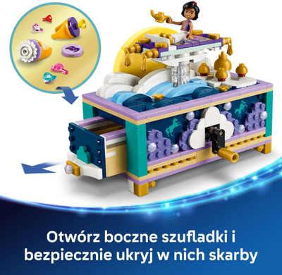 LEGO Disney Kutia e Bizhuterive e Jasminës 43295, 458 pjesë
