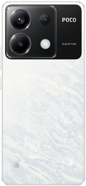Celular POCO X6 5G, 12GB/256GB, i bardhë