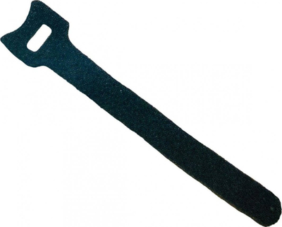Rrip Velcro për kabllo Lanview, 16 x 210mm, paketim 100 copë, i zi