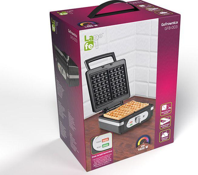 Toster për waffle Lafe GFB 003, i zi