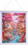 Set pikture me diamante Crystal Art Cherry Blossom Bliss Scroll, 36x46 cm, dekor muri, shumëngjyrësh