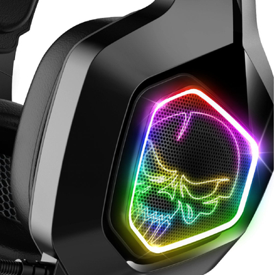 Headset gaming Spirit Elite H50, me mikrofon, RGB, i zi