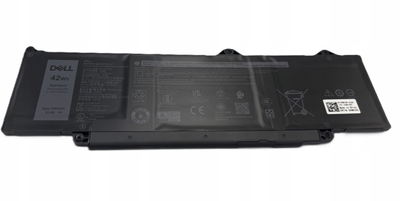 Bateri për laptop Dell GRWKG, 42Wh, 3 qeliza, e zezë