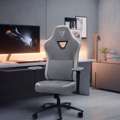 Karrige gaming ThunderX3 EAZE Loft, mekanizëm synchro, deri 150 kg, e zezë gri