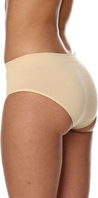 Pantallona të brendshme Brubeck hipster Classic Comfort Cotton, për goca, madhësia S, bezhë