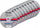 Set disqe prerëse metali KWB 712022, 125mm, 10 copë, gri