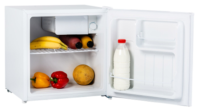 Frigorifer mini Ravanson LKK-50E Cube, 46L, klasa E, i bardhë