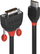 Kabllo Lindy HDMI - DVI-D, 5m, e zezë