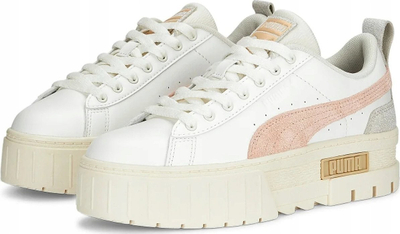 Atlete gocash Puma Mayze Thrifted W, me platformë t’madhe, t’barda me rozë