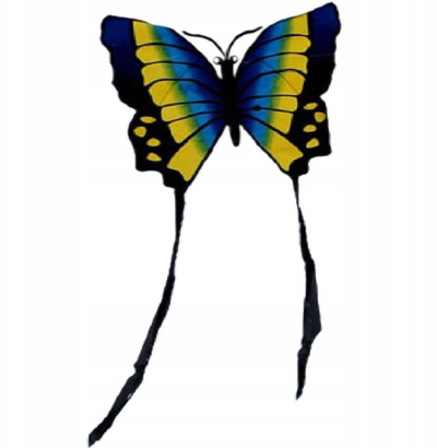 Fluturë ajrore ENERO TOYS Butterfly Kite 1063966, 88x78 cm, fibër qelqi, shumëngjyrëshe