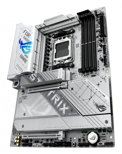 Мобо-плоча Asus ROG Strix X870 A Gaming WiFi, Socket AM5, DDR5, бела