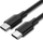 Kabllo USB Ugreen USB-C në USB-C, 3 m, 2 A, e zezë