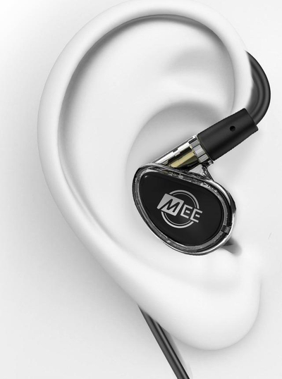 Dëgjuese veshit MEE Audio MX4 PRO, monitor in ear profesional, smoke