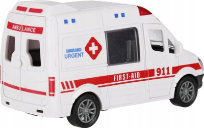 Makina lodër MEGA CREATIVE Rescue Car, 12cm, modele të përziera, shumëngjyrëshe