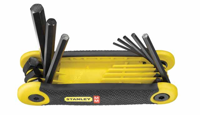 Set çelësa imbus Stanley, 8 copë, palosës, metrike
