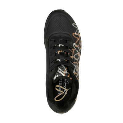 Atlete Skechers Uno Metallic Love W 155523 BKGD, Skech Air, Memory Foam, shumëngjyrëshe