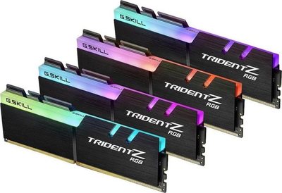 Memorje RAM G.SKILL Trident Z RGB 128GB, DDR4 4000MHz, CL18, e zezë