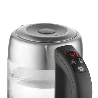 Ibrik elektrik Adler AD 1247, 1.7L, 2200W, xham transparent