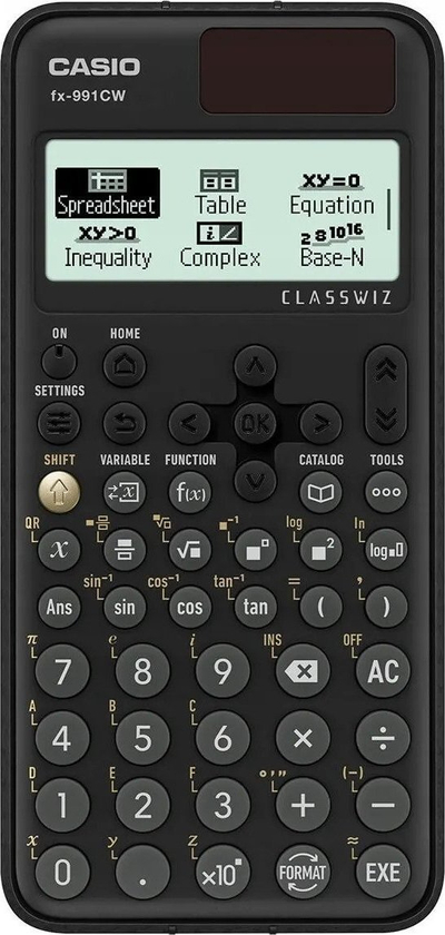 Kalkulator shkencor Casio ClassWiz FX 991CW, ekran HD, funksion tabelor, gri