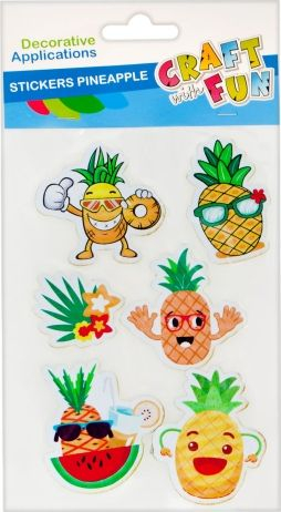 Ngjitëse Ananas Craft with Fun, 6 copë