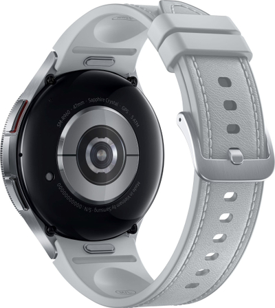 Ora inteligjente Samsung Galaxy Watch 6 Classic, 47mm, çelik inoks, gri