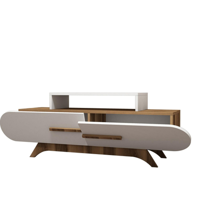 Set mobilie për TV (HM11854), bardhë
