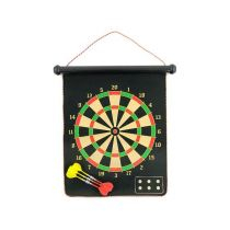 Lojë darts magnetike pa markë, me tub për var, 6 shigjeta, e zezë